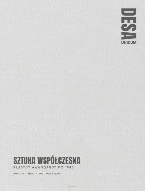 2021.03.04 Sztuka Współczesna. Klasycy Awangardy po 1945