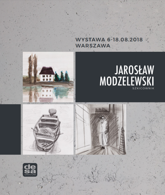 06.08 - 18.08.2018 Jarosław Modzelewski: Szkicownik